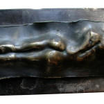 Leżąca, brąz, 1996 r.