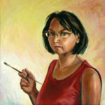 Autoportret 60x60-2003