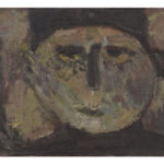 Głowa III, 41 x 60 olej na płycie, 1964
